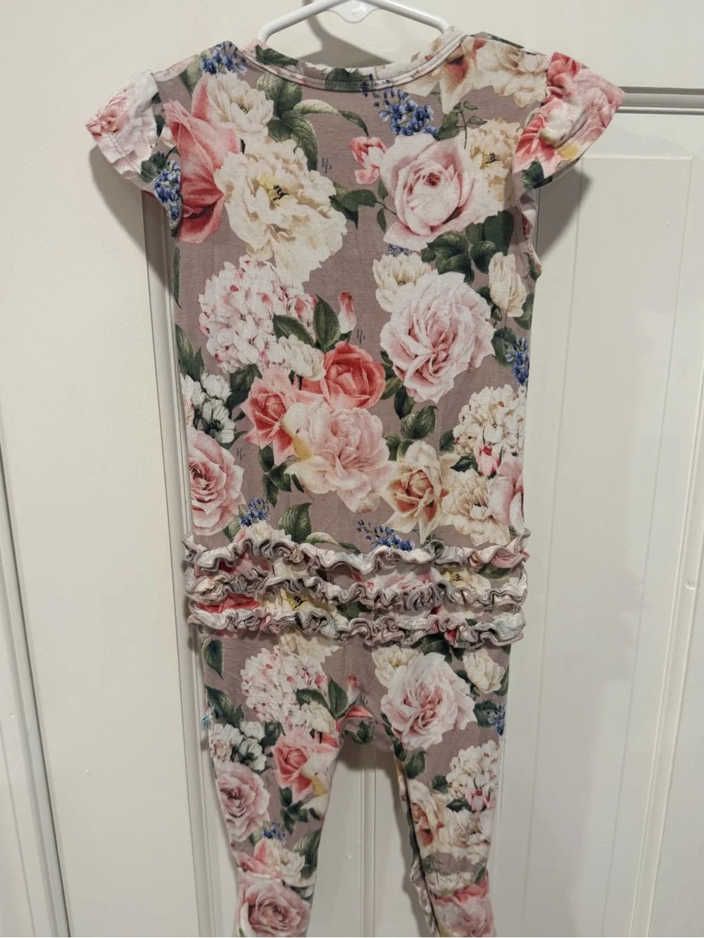 Posh Peanut Floral Romper (Size 18-24 months)